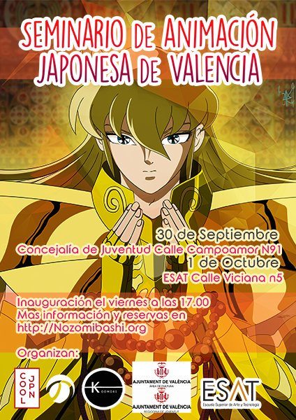 Seminario de Animación Japonesa de Valencia en ESAT