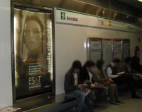 Publicidad de ESAT en Metro Valencia 06
