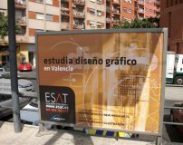 Publicidad de ESAT en Metro Valencia 05
