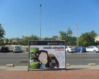 Publicidad de ESAT en Metro Valencia 04