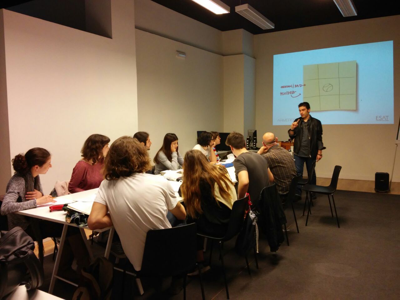 Workshop Rafa Armero en ESAT